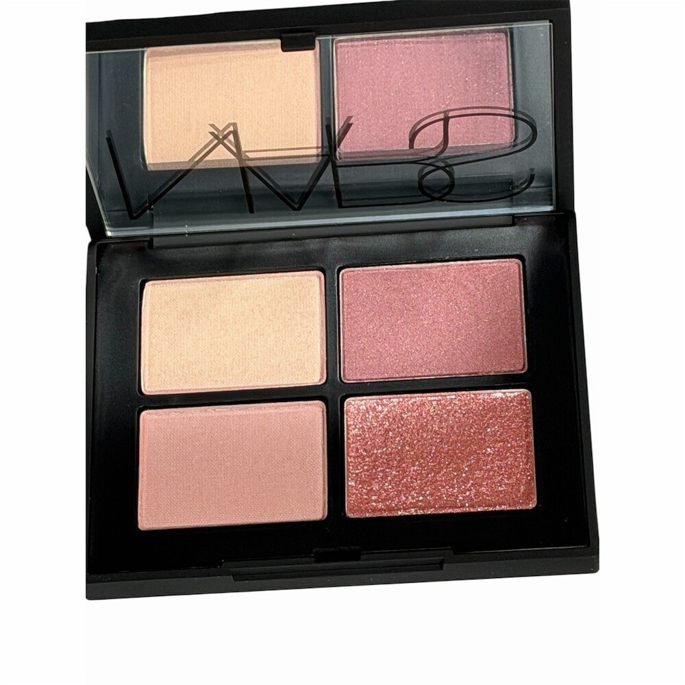 NARS Quad Eyeshadow Palette Kuala Lumpur 4 Shade Shimmer Satin Glitter NIB - Picture 4 of 16